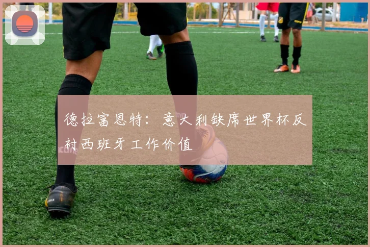 德拉富恩特：意大利缺席世界杯反衬西班牙工作价值